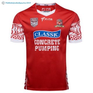 Maillot Rugby Tonga Domicile 2017 2018 Rouge Maillot Rugby Tonga Domicile 2017 2018 Rouge