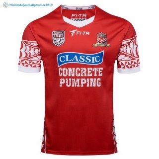 Maillot Rugby Tonga Domicile 2017 2018 Rouge