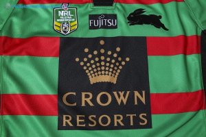 Maillot Rugby Rabbitohs Domicile 2017 2018 Vert