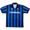 Maillot Atalanta Domicile Retro 1991 1993 Bleu