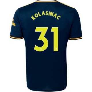Maillot Arsenal NO.31 Kolasinac Third 2019 2020 Bleu Maillot Arsenal NO.31 Kolasinac Third 2019 2020 Bleu