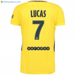 Maillot Paris Saint Germain Exterieur Lucas 2017 2018