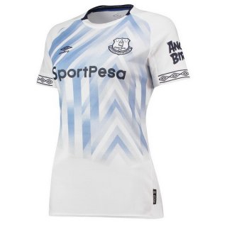 Maillot Everton Third Femme 2018 2019 Blanc