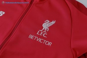Survetement Liverpool 2018 2019 Rouge Noir