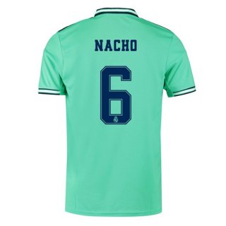 Maillot Real Madrid NO.6 Nacho Third 2019 2020 Vert Maillot Real Madrid NO.6 Nacho Third 2019 2020 Vert
