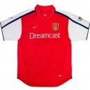 Maillot Arsenal Domicile Retro 2000 Rouge