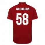 Maillot Liverpool Domicile Woodburn 2018 2019 Rouge