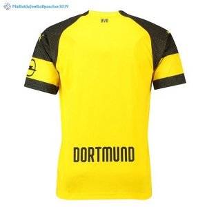 Maillot Borussia Dortmund Domicile 2018 2019 Jaune