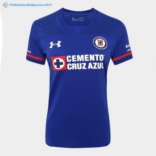 Maillot Cruz Bleu Domicile Femme 2017 2018 Bleu