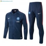 Survetement Paris Saint Germain 2017 2018 Bleu Marine