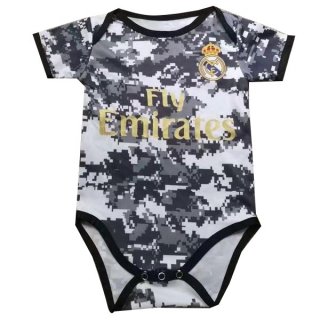 Maillot Real Madrid Onesies Enfant 2019 2020 Blanc Gris Maillot Real Madrid Onesies Enfant 2019 2020 Blanc Gris