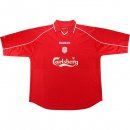 Thailande Maillot Liverpool Domicile Retro 2000 2002 Rouge