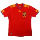 Thailande Maillot Espagne Replica Domicile Retro 2010 Rouge