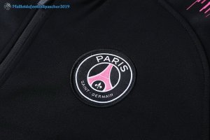 Survetement Paris Saint Germain 2018 2019 Rose Noir