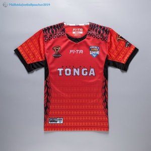 Maillot Rugby Tonga RLWC Domicile 2017 2018 Rouge