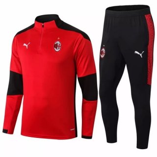 Survetement AC Milan 2020 2021 Rouge Noir Blanc