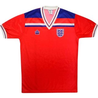 Maillot Angleterre Exterieur Retro 1980 Rouge