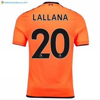 Maillot Liverpool Third Lallana 2017 2018