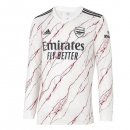 Thailande Maillot Arsenal Exterieur ML 2020 2021 Blanc