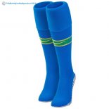 Chaussette Brésil Exterieur 2018 Bleu