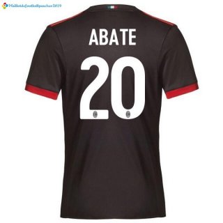 Maillot Milan Third Abate 2017 2018