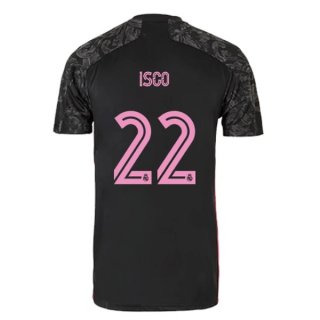 Maillot Real Madrid Third NO.22 Isco 2020 2021 Noir