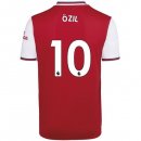 Maillot Arsenal NO.10 Ozil Domicile 2019 2020 Rouge