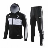 Survetement Juventus 2019 2020 Gris Noir