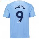 Maillot Manchester City Domicile Nolito 2017 2018