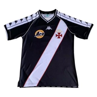 Thailande Maillot Vasco da Gama Exterieur Retro 1999 2000 Noir Thailande Maillot Vasco da Gama Exterieur Retro 1999 2000 Noir