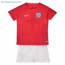 Maillot Angleterre Exterieur Enfant 2018 Rouge