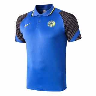 Polo Inter Milan 2020 2021 Bleu