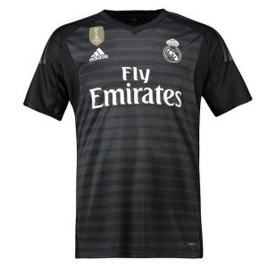 Maillot Real Madrid Domicile Gardien 2018 2019 Noir