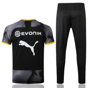 Entrainement Borussia Dortmund Ensemble Complet 2018 2019 Gris Noir