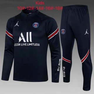 Enfant Survetement Paris Saint Germain 2022 Noir Rouge