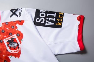 Maillot St.George Illawarra Dragons Edición Conmemorativa 2018 Blanc