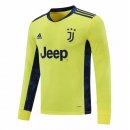 Thailande Maillot Juventus Domicile ML Gardien 2020 2021 Jaune