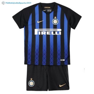 Maillot Inter de Milán Domicile Enfant 2018 2019 Bleu