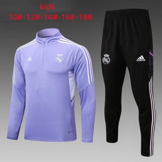 Enfant Training Real Madrid 2022 2023 Purpura Noir