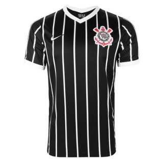 Thailande Maillot Corinthians Paulista Exterieur 2020 2021 Noir