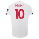 Maillot Liverpool NO.10 Mane Exterieur 2019 2020 Blanc