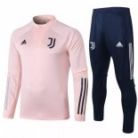 Survetement Juventus 2020 2021 Rose Bleu