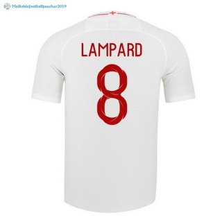 Maillot Angleterre Domicile Lampard 2018 Blanc Maillot Angleterre Domicile Lampard 2018 Blanc