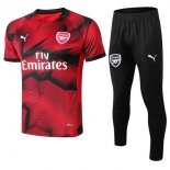 Entrainement Arsenal Ensemble Complet 2018 2019 Rouge Noir