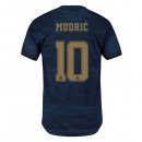 Maillot Real Madrid NO.10 Modric Exterieur 2019 2020 Bleu