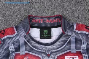 Maillot Rugby St.George Illawarra Dragons 2017 2018 Gris