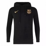 Sweat Shirt Capuche Barcelona 2020 2021 Noir