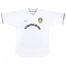 Thailande Maillot Leeds United Domicile Retro 2000 2002 Blanc