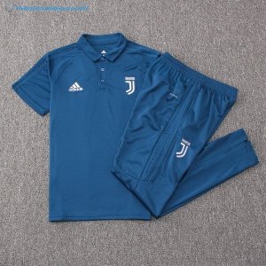 Polo Juventus Ensemble Complet 2017 2018 Bleu