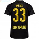 Maillot Borussia Dortmund Exterieur Weigl 2017 2018